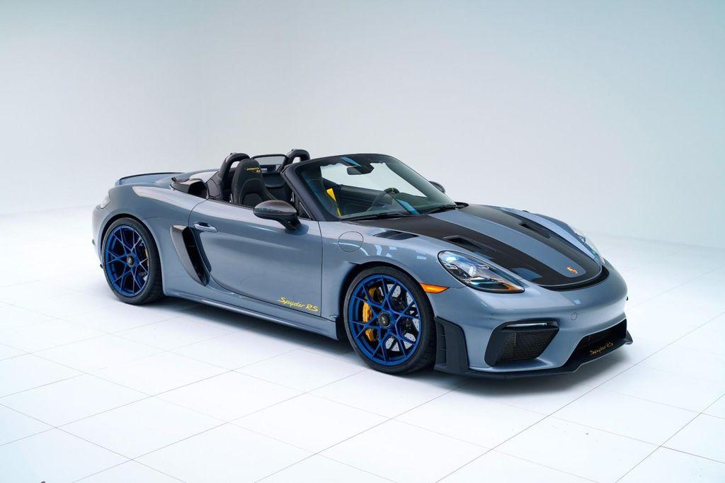 used 2025 Porsche 718 Spyder car, priced at $227,900