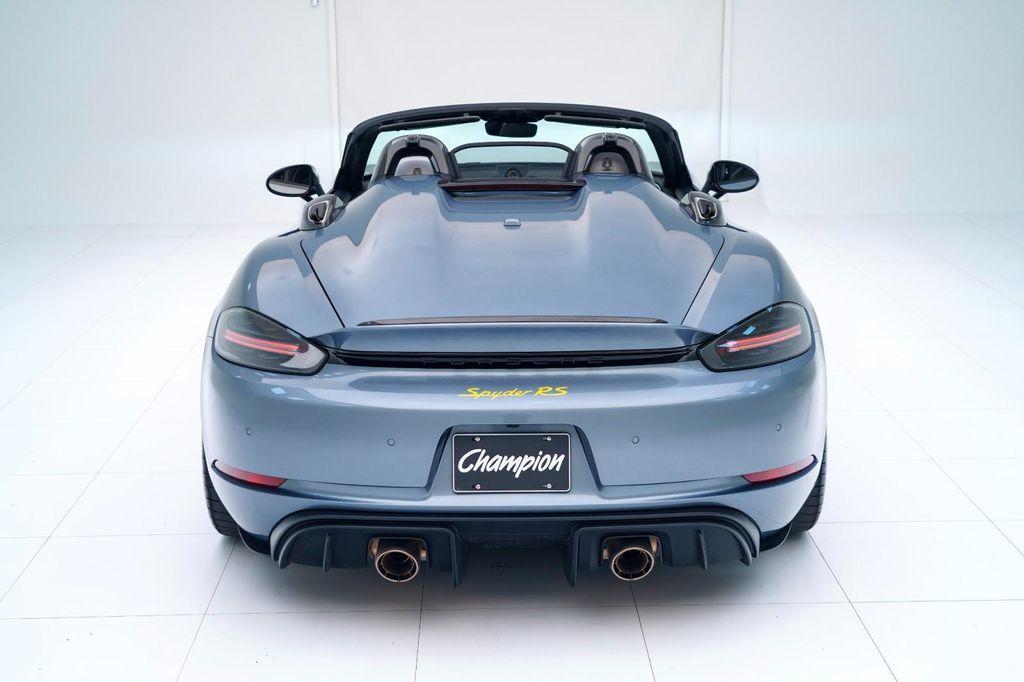 used 2025 Porsche 718 Spyder car, priced at $227,900