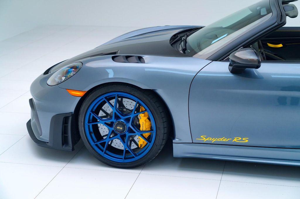 used 2025 Porsche 718 Spyder car, priced at $227,900