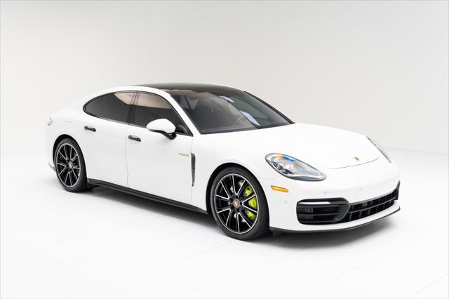 used 2021 Porsche Panamera e-Hybrid car, priced at $79,900