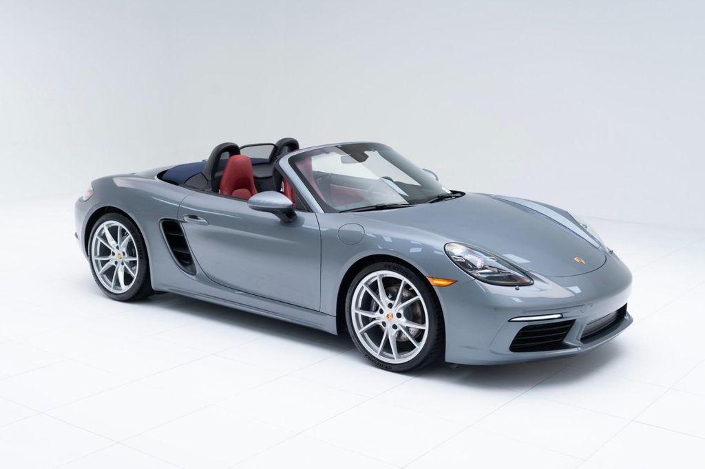 new 2025 Porsche 718 Boxster car, priced at $95,925