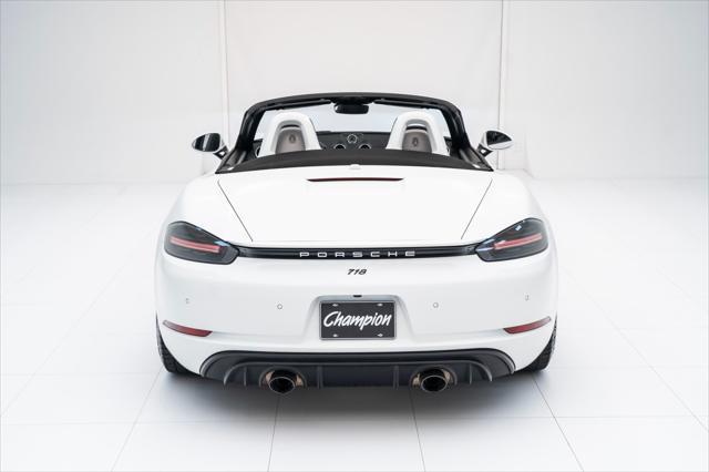 used 2022 Porsche 718 Boxster car, priced at $103,900