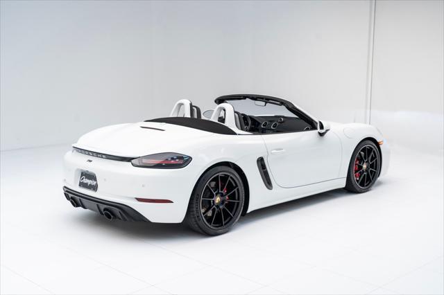 used 2022 Porsche 718 Boxster car, priced at $103,900