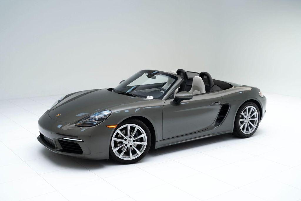 used 2025 Porsche 718 Boxster car, priced at $78,900