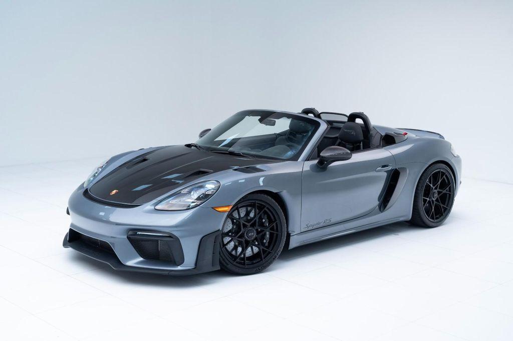used 2024 Porsche 718 Spyder car, priced at $217,900