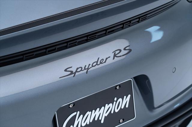 used 2024 Porsche 718 Spyder car, priced at $220,900