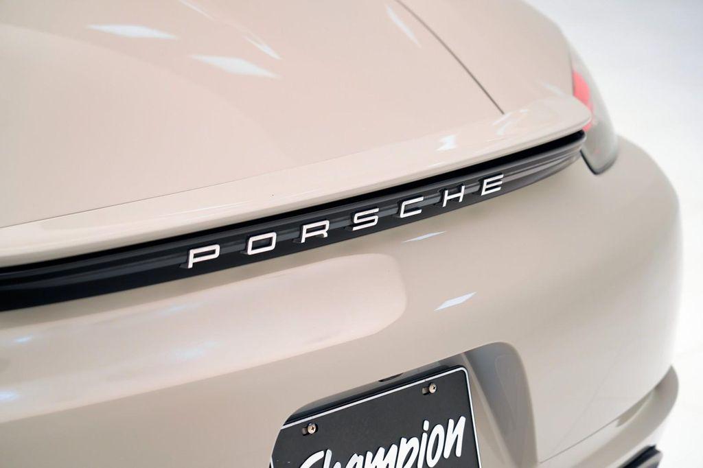 used 2022 Porsche 718 Boxster car, priced at $64,900