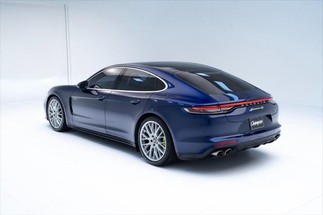 used 2021 Porsche Panamera e-Hybrid car, priced at $84,900