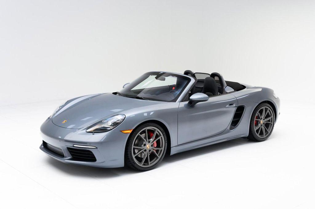 new 2025 Porsche 718 Boxster car, priced at $105,875