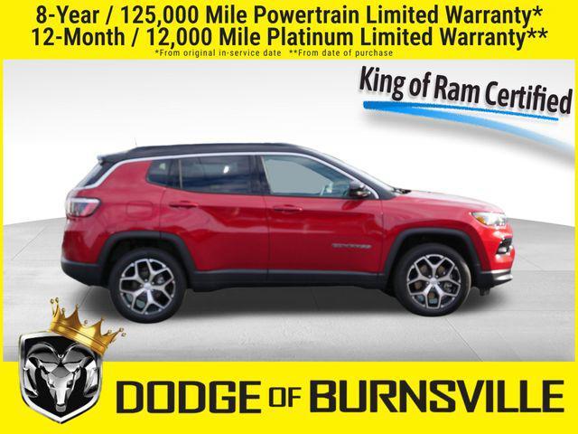 used 2024 Jeep Compass car, priced at $27,300
