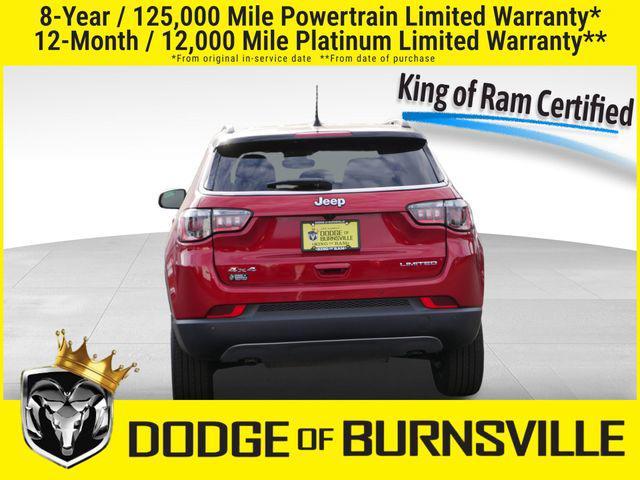 used 2024 Jeep Compass car, priced at $27,300