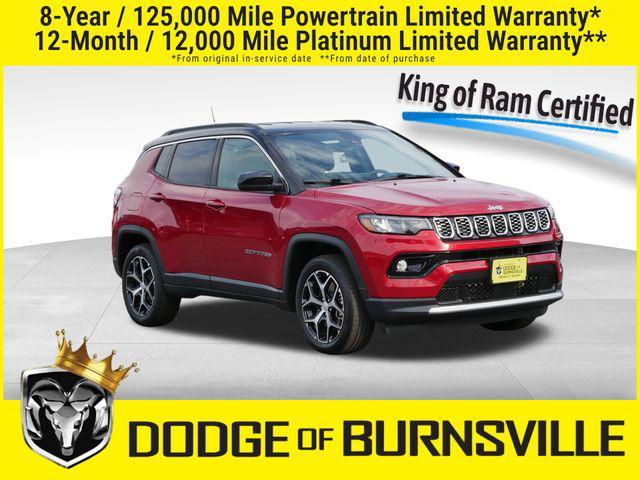 used 2024 Jeep Compass car, priced at $27,300