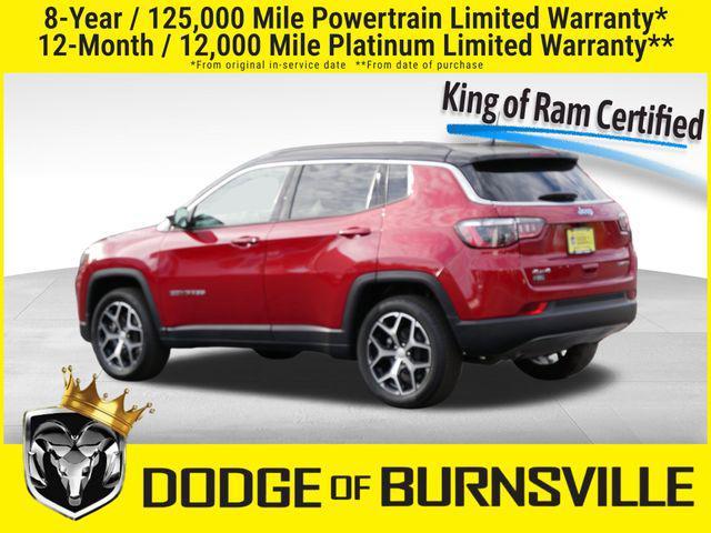 used 2024 Jeep Compass car, priced at $27,300