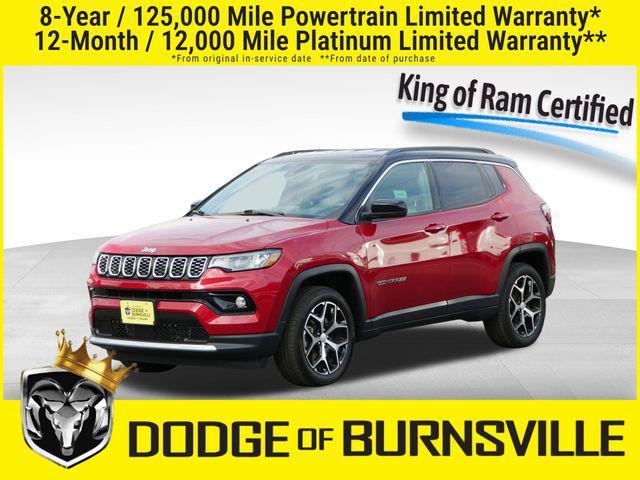 used 2024 Jeep Compass car, priced at $27,300