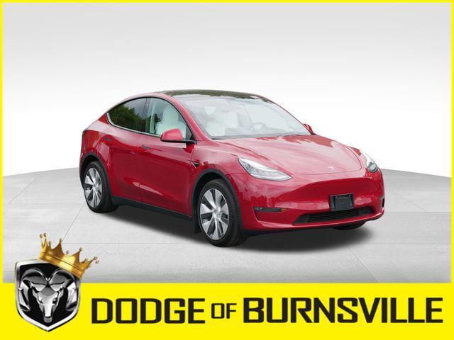 used 2020 Tesla Model Y car, priced at $28,000