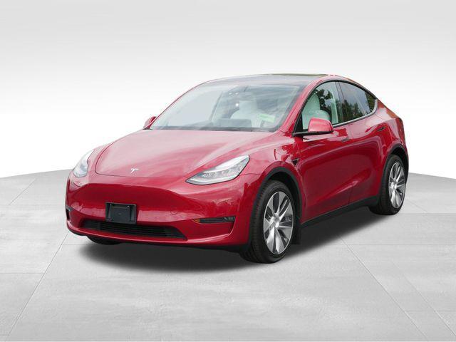 used 2020 Tesla Model Y car, priced at $28,000