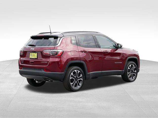 used 2022 Jeep Compass car, priced at $24,999