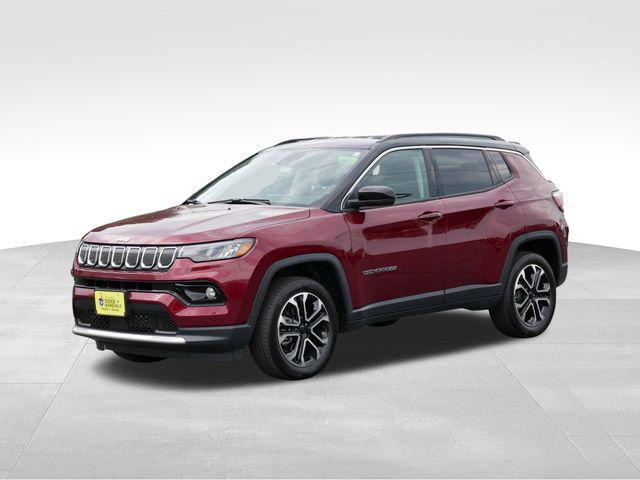 used 2022 Jeep Compass car, priced at $24,999