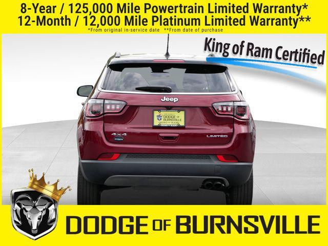used 2022 Jeep Compass car, priced at $23,500