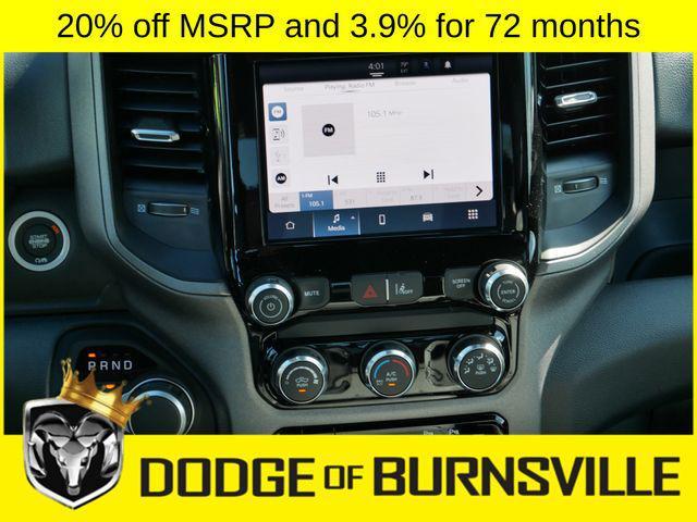 new 2025 Ram 1500 car, priced at $40,629