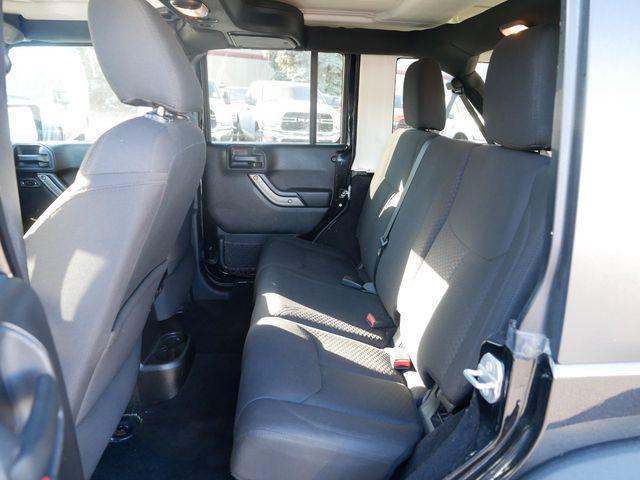 used 2015 Jeep Wrangler Unlimited car, priced at $19,669