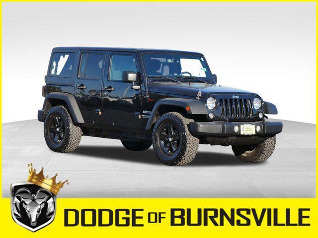 used 2015 Jeep Wrangler Unlimited car, priced at $19,669