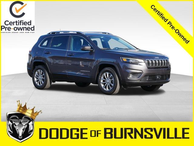 used 2021 Jeep Cherokee car, priced at $24,698