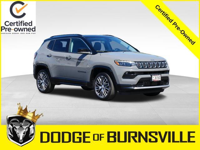 used 2022 Jeep Compass car, priced at $24,536