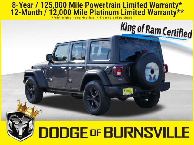 used 2022 Jeep Wrangler Unlimited car, priced at $32,000