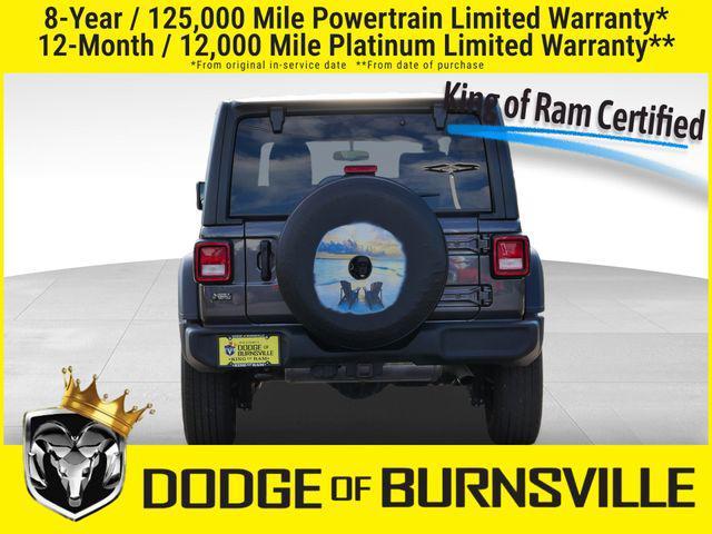 used 2022 Jeep Wrangler Unlimited car, priced at $32,000