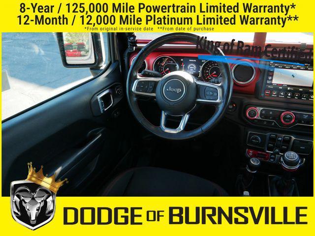 used 2021 Jeep Wrangler Unlimited car, priced at $33,900