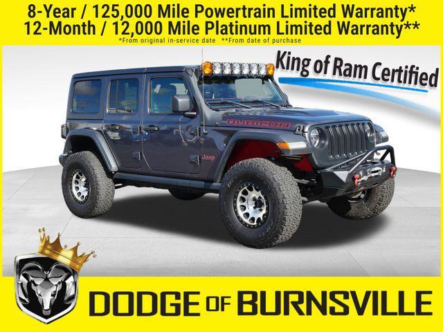 used 2021 Jeep Wrangler Unlimited car, priced at $32,500