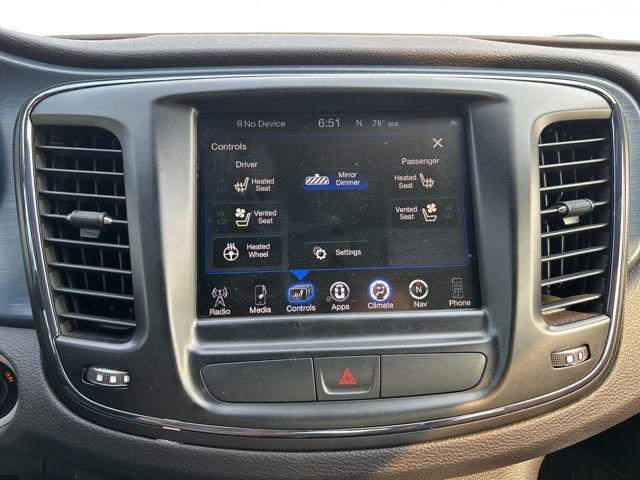 used 2015 Chrysler 200 car, priced at $9,000