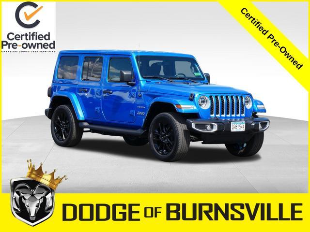 used 2021 Jeep Wrangler Unlimited car, priced at $36,896