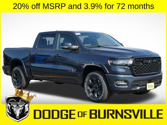 new 2025 Ram 1500 car, priced at $46,163