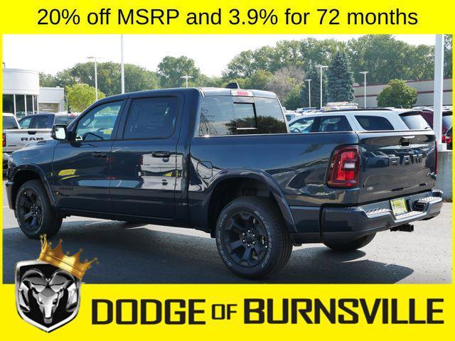new 2025 Ram 1500 car, priced at $45,962