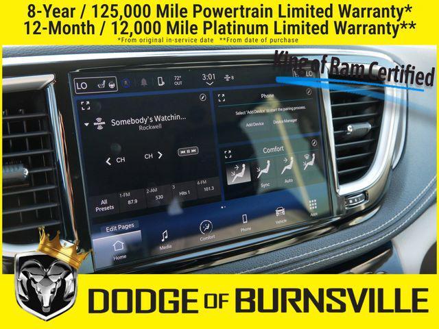 used 2024 Chrysler Pacifica car, priced at $34,700