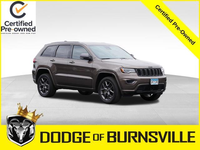 used 2021 Jeep Grand Cherokee car, priced at $33,198