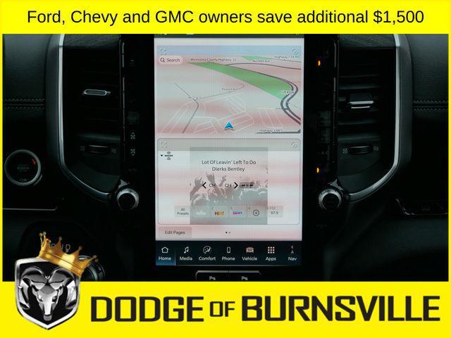 new 2025 Ram 1500 car, priced at $58,808