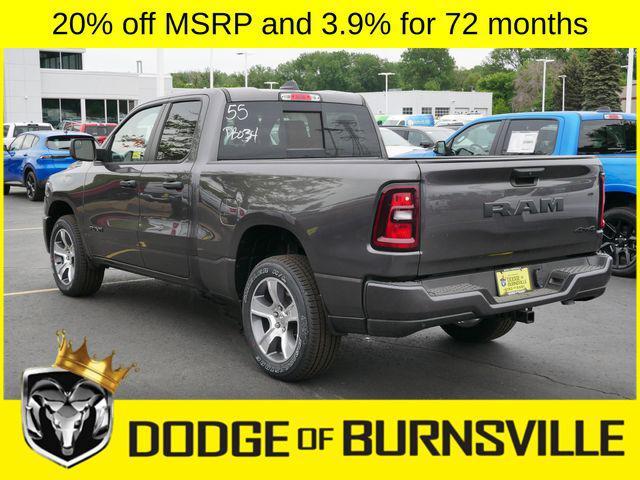 new 2025 Ram 1500 car, priced at $41,597