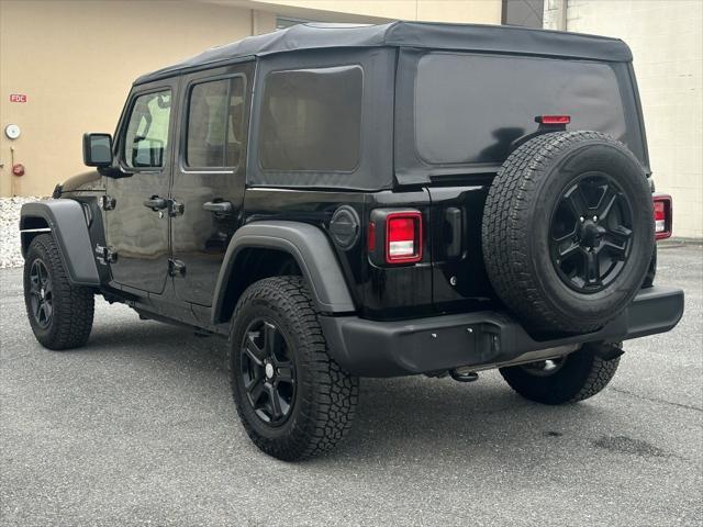 used 2018 Jeep Wrangler Unlimited car, priced at $21,559