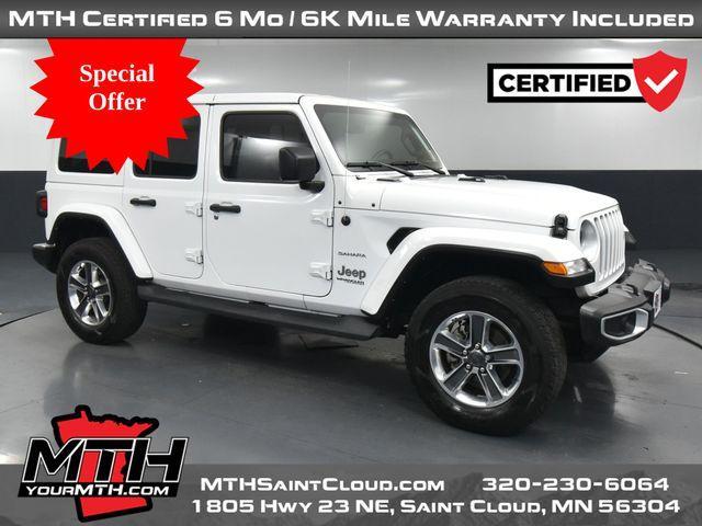 used 2021 Jeep Wrangler Unlimited car, priced at $31,500