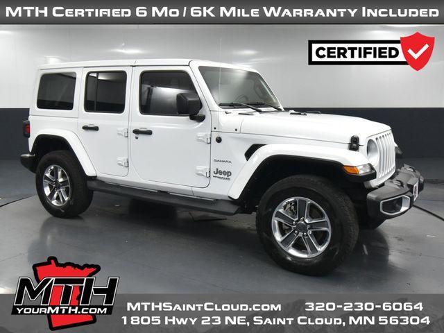 used 2021 Jeep Wrangler Unlimited car, priced at $32,999