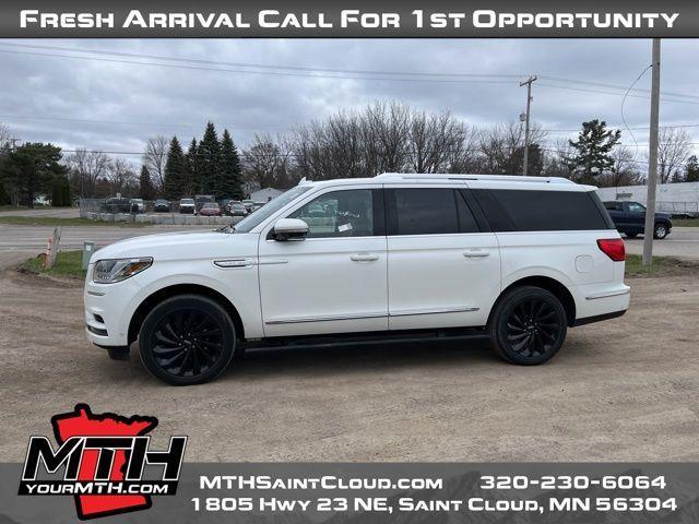 used 2021 Lincoln Navigator L car, priced at $52,699