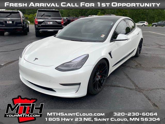 used 2022 Tesla Model 3 car, priced at $27,993