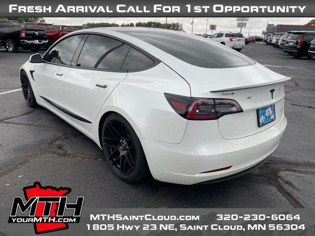 used 2022 Tesla Model 3 car, priced at $27,993