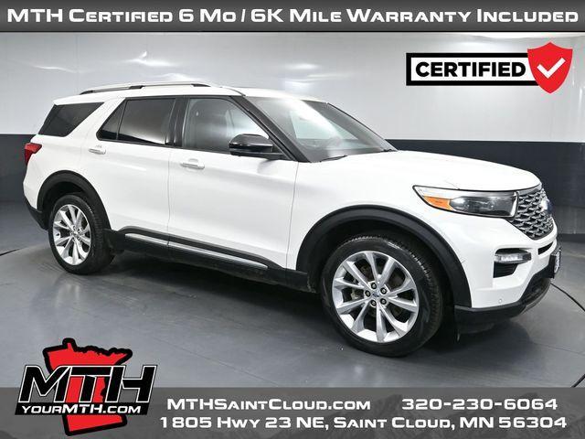 used 2022 Ford Explorer car, priced at $38,399