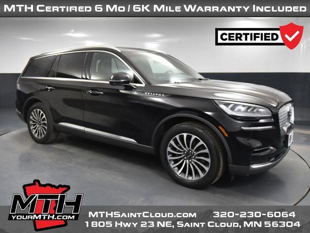 used 2022 Lincoln Aviator car, priced at $45,899