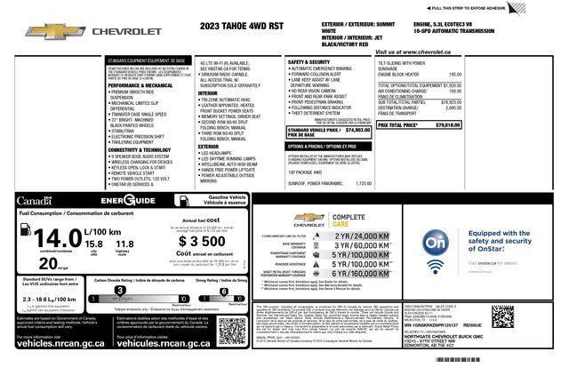 used 2023 Chevrolet Tahoe car, priced at $59,993