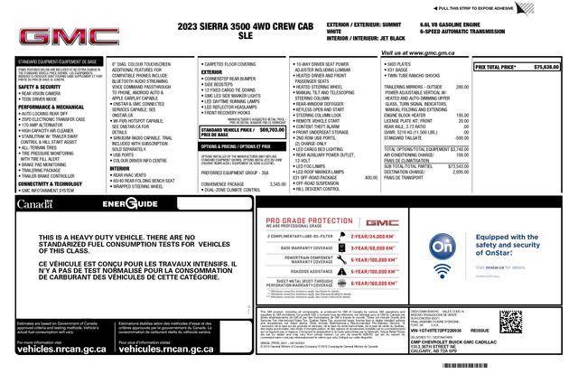 used 2023 GMC Sierra 3500 car, priced at $48,693